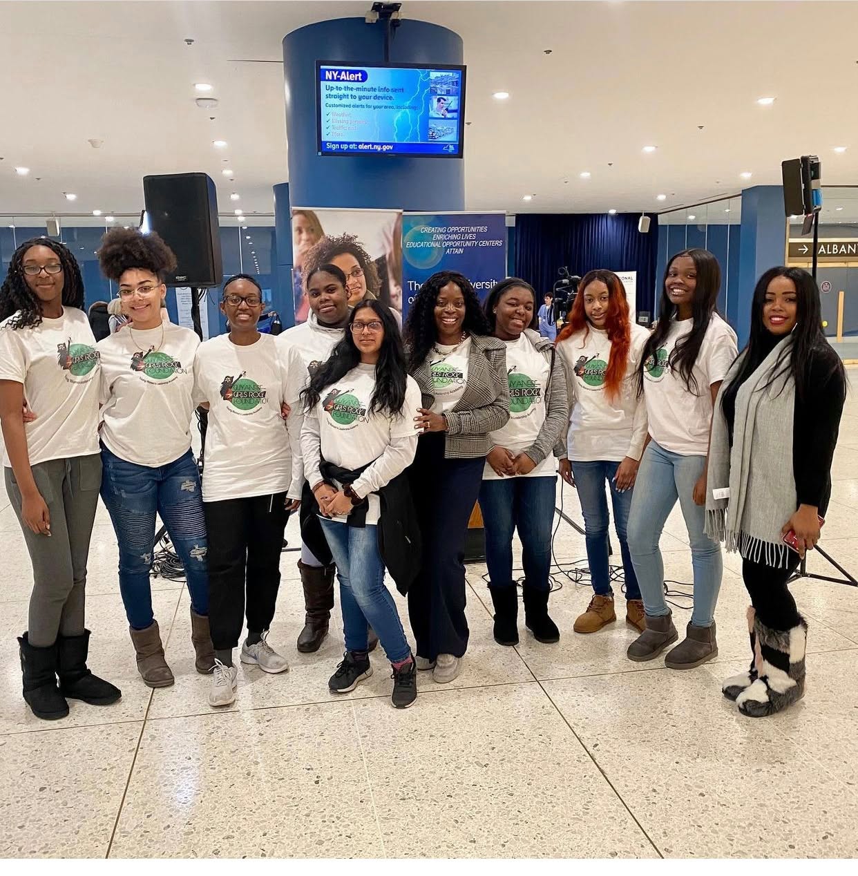 A group trip to Albany