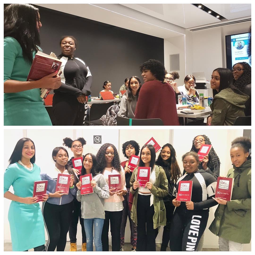 A personal branding session