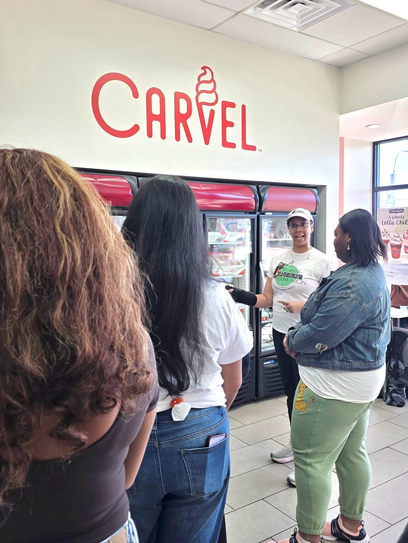 Learning together during a Carvel visit
