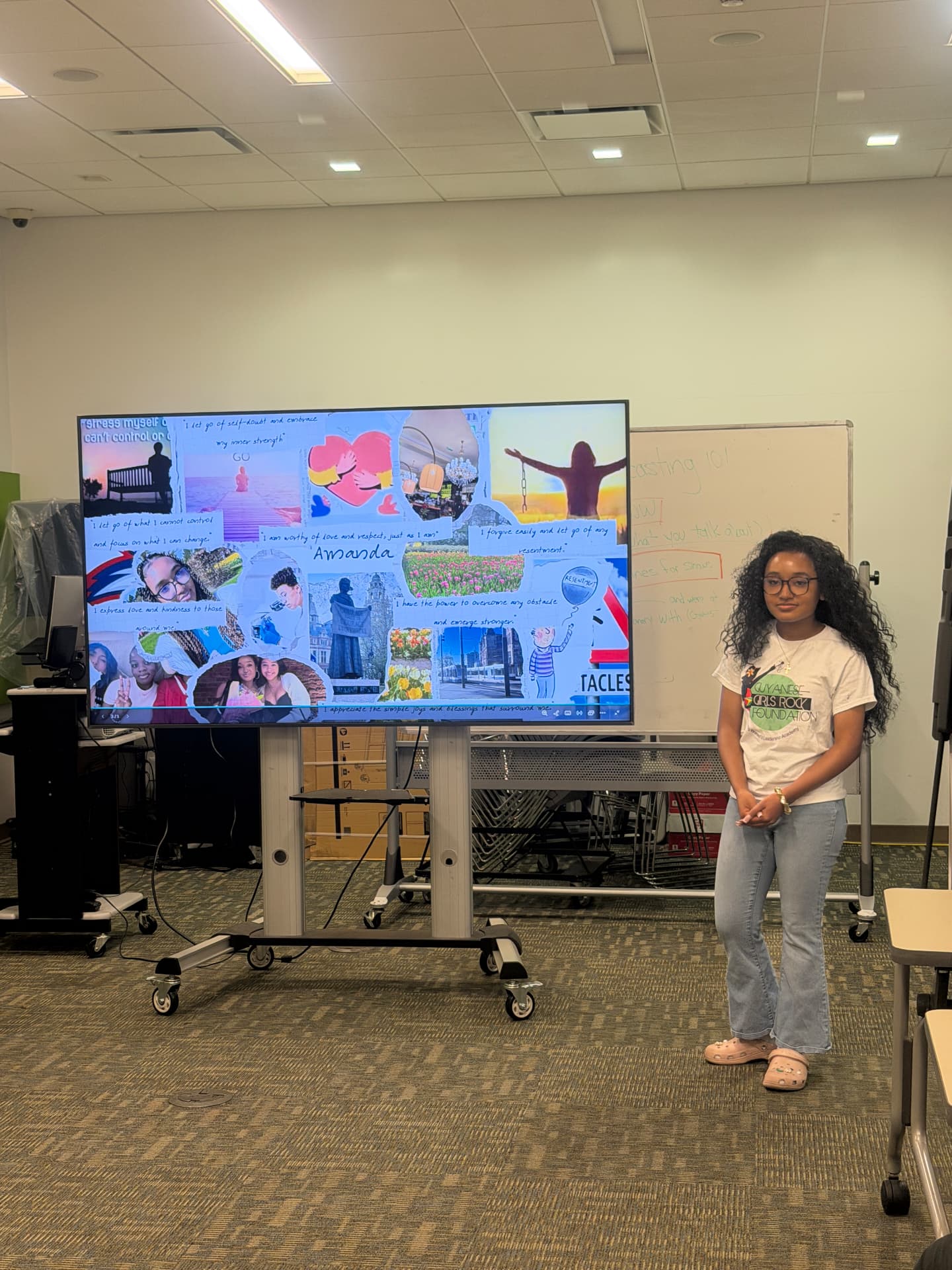 A scholar shares her personal vision collage