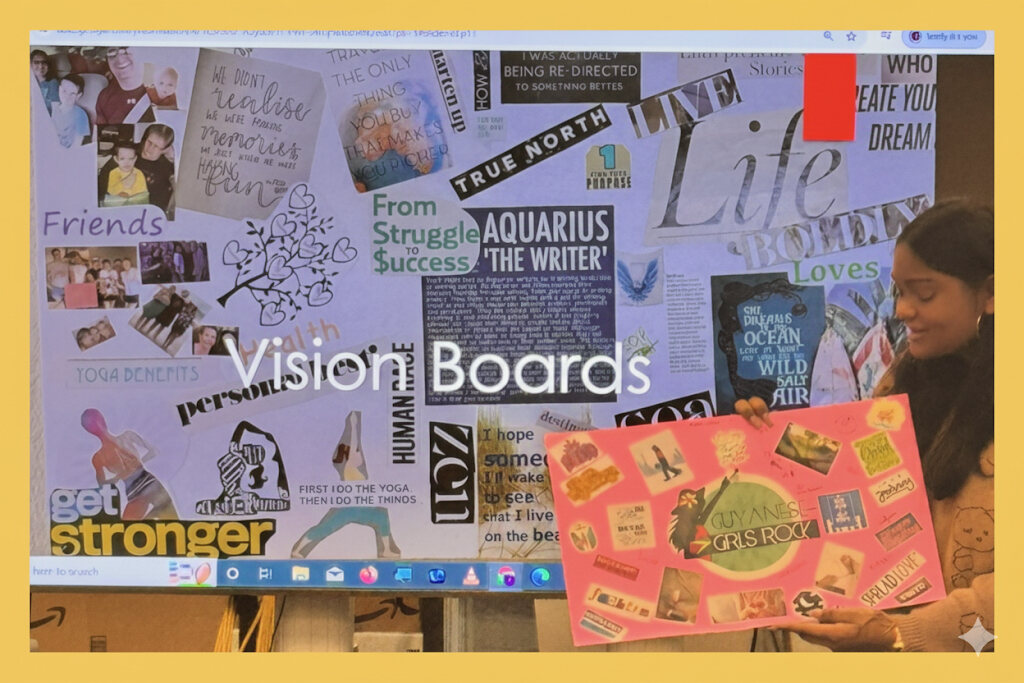 A scholar shares her Guyanese Girls Rock vision board