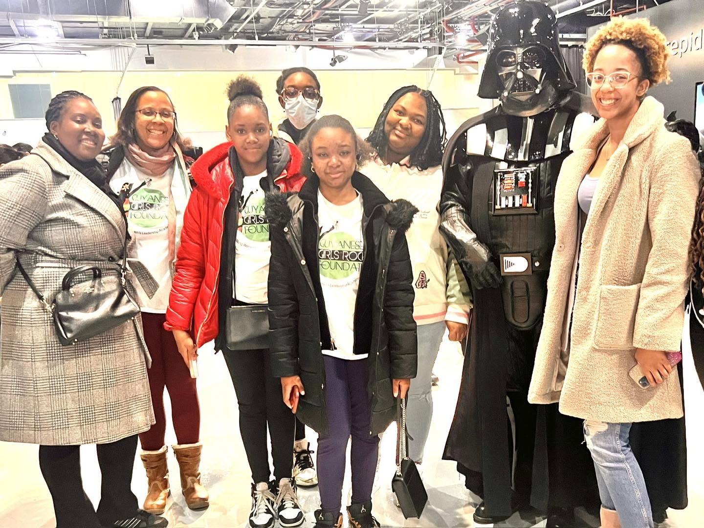 A fun photo with Darth Vader
