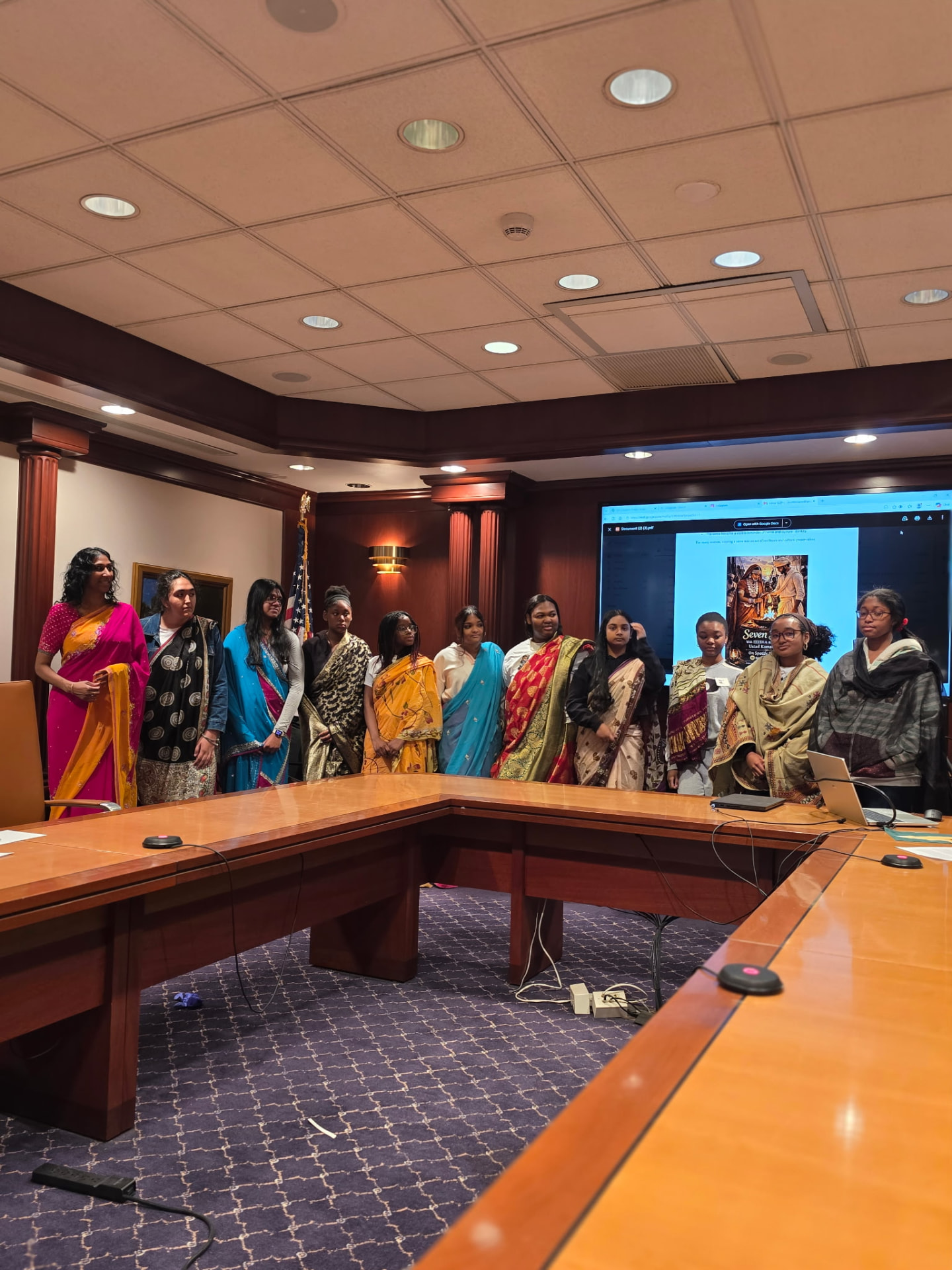 Celebrating heritage in traditional dress