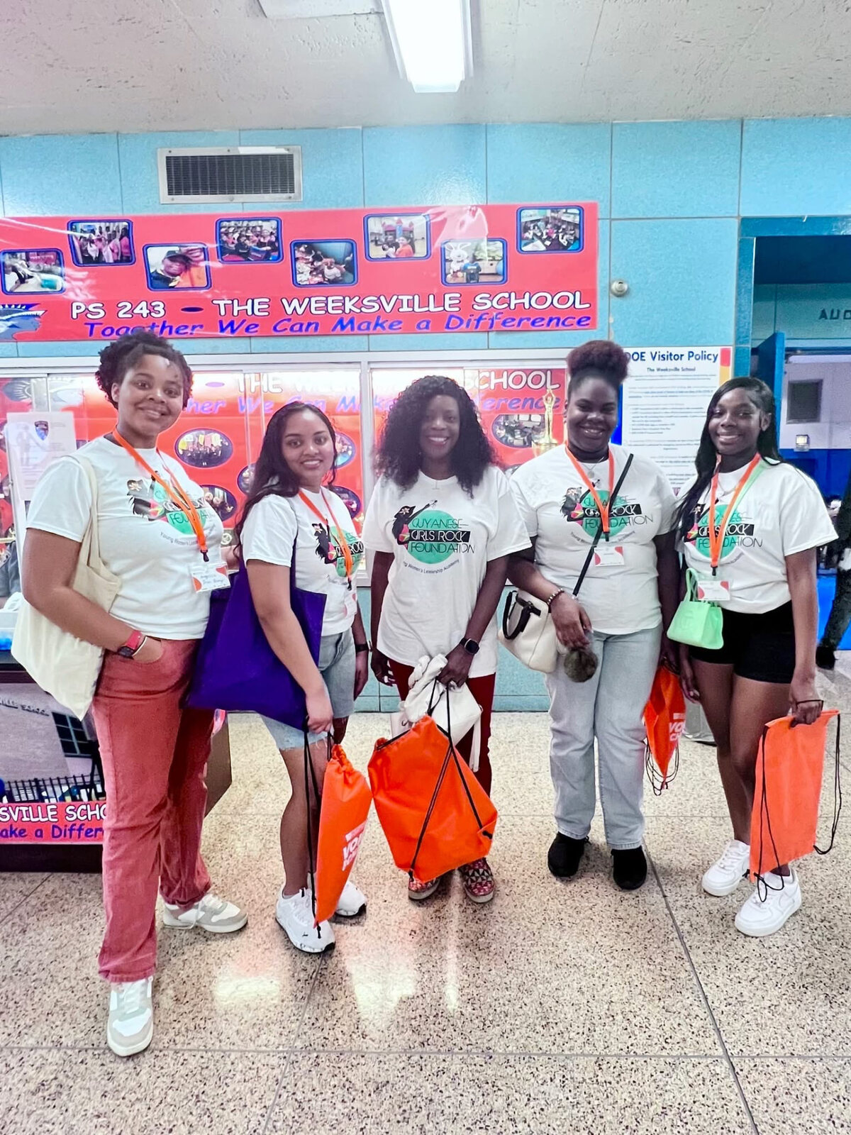 Volunteering at PS 243, The Weeksville School